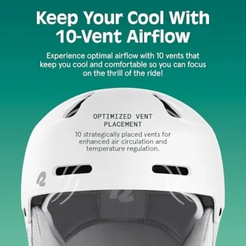 Retrospec Comstock Ski Helmet for All Ages - Adjustable Fit