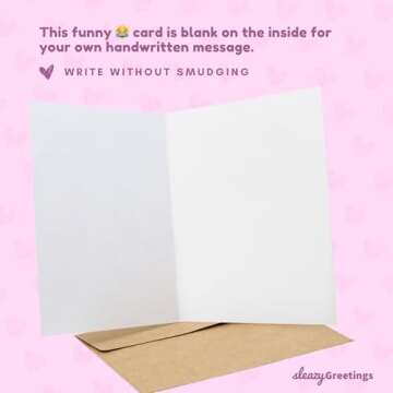 Sleazy Greetings Funny Valentine's Day Card for Him or Her - Annoy You Forever - Cute Anniversary Ca...