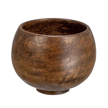 Elegant Creative Co-Op Mango Wood Bowl for All Occasions