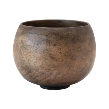Elegant Creative Co-Op Mango Wood Bowl for All Occasions
