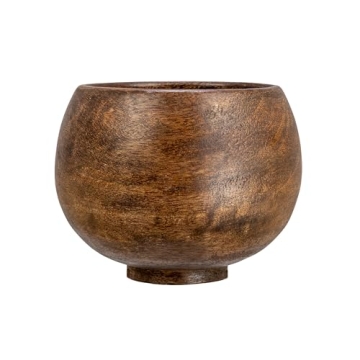 Elegant Creative Co-Op Mango Wood Bowl for All Occasions