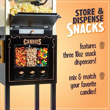 Nostalgia Vintage Popcorn Cart for Incredible Family Fun