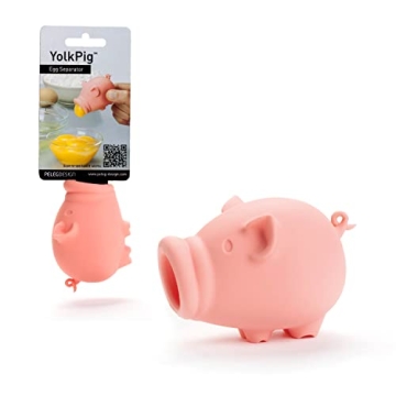 Peleg Design Silicone Egg Separator, Separate Egg Yolk from Egg White, Swallow Release, Yolk Divider...