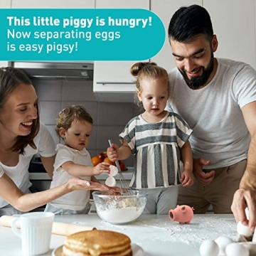 Peleg Design Silicone Egg Separator for Easy Egg Separation
