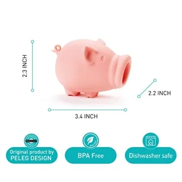 Peleg Design Silicone Egg Separator for Easy Egg Separation