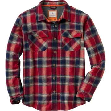 Legendary Whitetails Archer Flannel Shirt Jacket: Warm & Stylish