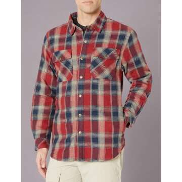 Legendary Whitetails Archer Flannel Shirt Jacket: Warm & Stylish