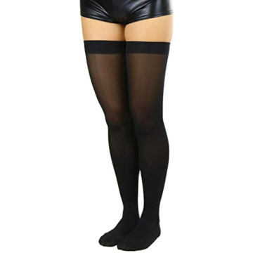 Ultra-Soft Nylon Thigh High Stockings Women Fashion Comfort