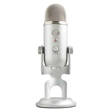 Blue Yeti Microphone Bundle for Podcasters and Streamers