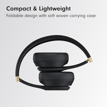Beats Solo 4 Wireless Bluetooth Headphones - Black & Gold