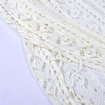 HARHAY Women's Summer Swimsuit Bikini 2023 Beach Swimwear Crochet Cover up