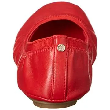 Bandolino Women's Edition Ballet Flat, Red, 8