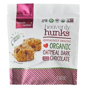 Heavenly Hunks Organic Oatmeal Dark Chocolate Snack