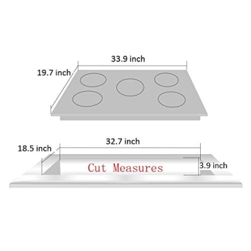 Deli-kit 34 Inch Dual Fuel Gas Cooktop 5 Burners