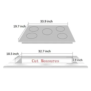 Deli-kit 34 Inch Dual Fuel Gas Cooktop 5 Burners