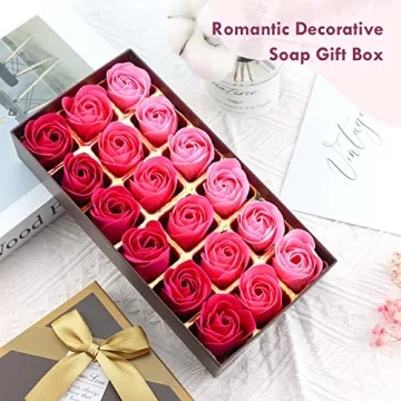 Elegant Floral Scented Soap Rose Petals for Her Gifts