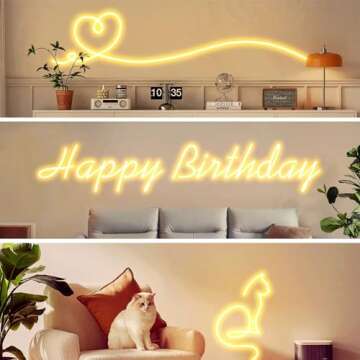 CCILAND 33Ft LED Neon Rope Lights, 1200 LED Neon Lights Dimmable with Timer Outdoor Waterproof, Sili...