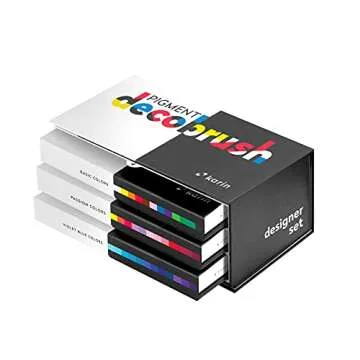 Karin Marker DECOBRUSH Marker Designer, 1 Count (Pack of 36), Mullticolor