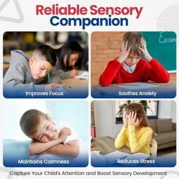 Durable Sensory Chew Necklace for Kids - BPA Free, Food-Grade Silicone Chewing Necklace for Autism and ADHD - Oral Motor Teething Toys, Fidget Necklace for Boys and Girls, Sensory Chewy Dewey (4 Pack)