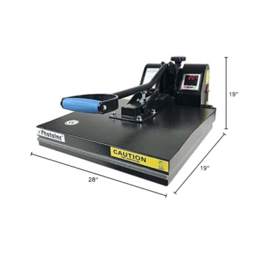 ePhotoInc 15x15 Affordable Heat Press for Crafting