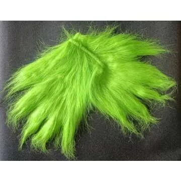 Fisemira Funny Green Monster Gloves for Christmas and Halloween
