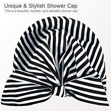 Stylish VVolf Shower Cap for Women | Long Hair Protection