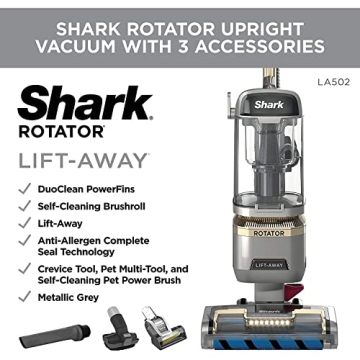 Shark LA502 Rotator Vacuum Powerful Pet Hair Pickup HEPA