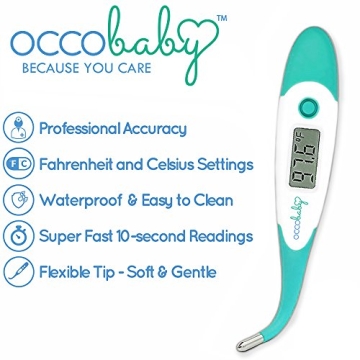 OCCObaby Digital Baby Thermometer Quick Read Accuracy