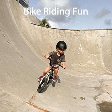 JOYSTAR 14 Inch Kids Bike for 3 4 5 Years Boys Girls Gifts Bikes Unisex Children Bicycles with Training Wheels BMX Style 85% Assembled Silver