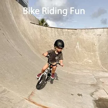 JOYSTAR 14 Inch Kids Bike for 3 4 5 Years Boys Girls Gifts Bikes Unisex Children Bicycles with Training Wheels BMX Style 85% Assembled Silver