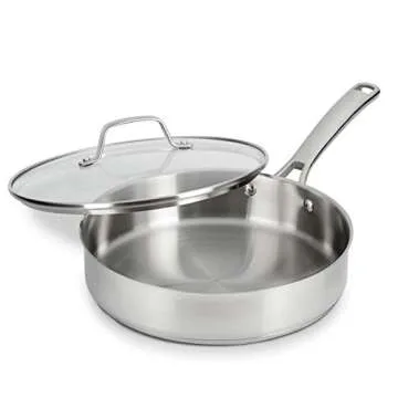 Calphalon 3 Quart Stainless Steel Sauce Pan for All Cook