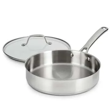 Calphalon 3 Quart Stainless Steel Sauce Pan for All Cook