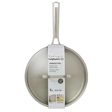 Calphalon 3 Quart Stainless Steel Sauce Pan for All Cook