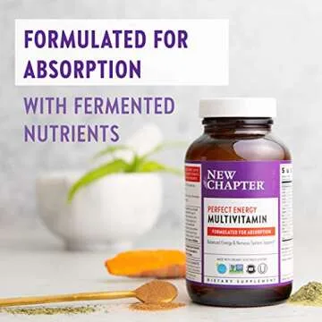New Chapter Energizing Multivitamin for Balanced Energy and Health