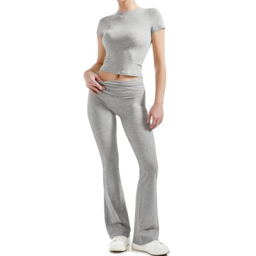 Stylish SUUKSESS Women 2 Piece Lounge Set: Comfortable & Trendy Matching Pajamas