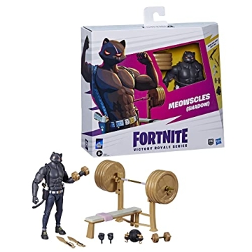 FORTNITE Meowscles (Shadow) Collectible Action Figure