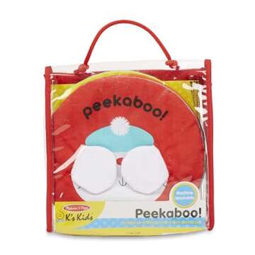 Melissa & Doug Soft Activity Baby Book - Peekaboo