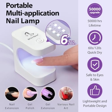 BTArtboxnails Nail Tips Builder Gel for Long Lasting Nails