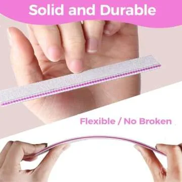 21pcs Emery Board Nail File Set for Ultimate Nail Care