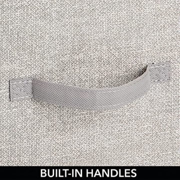 mDesign Narrow 4 Drawer Storage Unit for Any Space