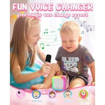 Karaoke Microphone Toy for Kids - Fun Gift Idea