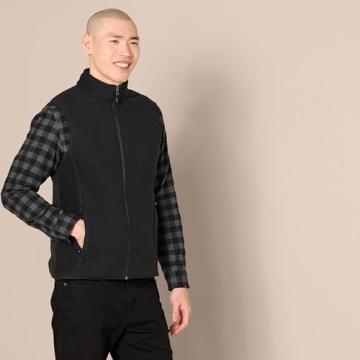 Men's Polar Fleece Vest - Big & Tall Sizes Available