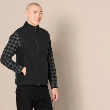 Men's Polar Fleece Vest - Big & Tall Sizes Available