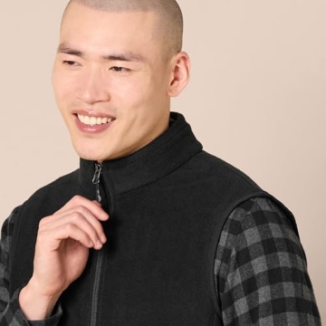 Men's Polar Fleece Vest - Big & Tall Sizes Available