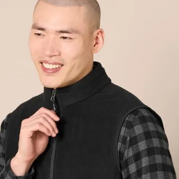 Men's Polar Fleece Vest - Big & Tall Sizes Available