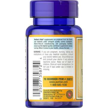 Puritan's Pride Vitamin D3 10000 IU Bolsters Health Immune System Support and Healthy Bones & Teeth ...