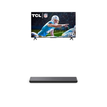 TCL 43-Inch Class S5 UHD 4K LED Smart TV with Fire TV (43S551F, 2024 Model) S45H S Class 2.0 Channel...