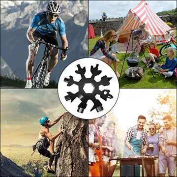 Stocking Stuffers for Men: Snowflake MultiTool Gift Set