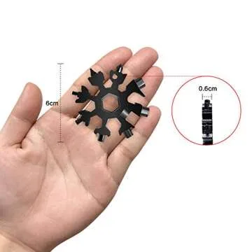 Stocking Stuffers for Men: Snowflake MultiTool Gift Set