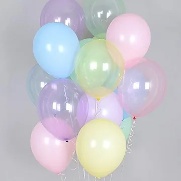 Party Balloons 100pcs Transparent Birthday Baby Shower